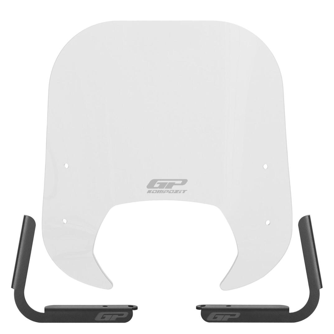 GP Kompozit Royal Alloy Tigara Grande 125 / 150 / 300 2022-2025 Uyumlu Ön Cam Şeffaf - 1