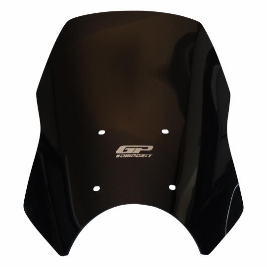 GP Kompozit Royal Enfield Himalayan 2024 Uyumlu Ön Cam Siyah (1)