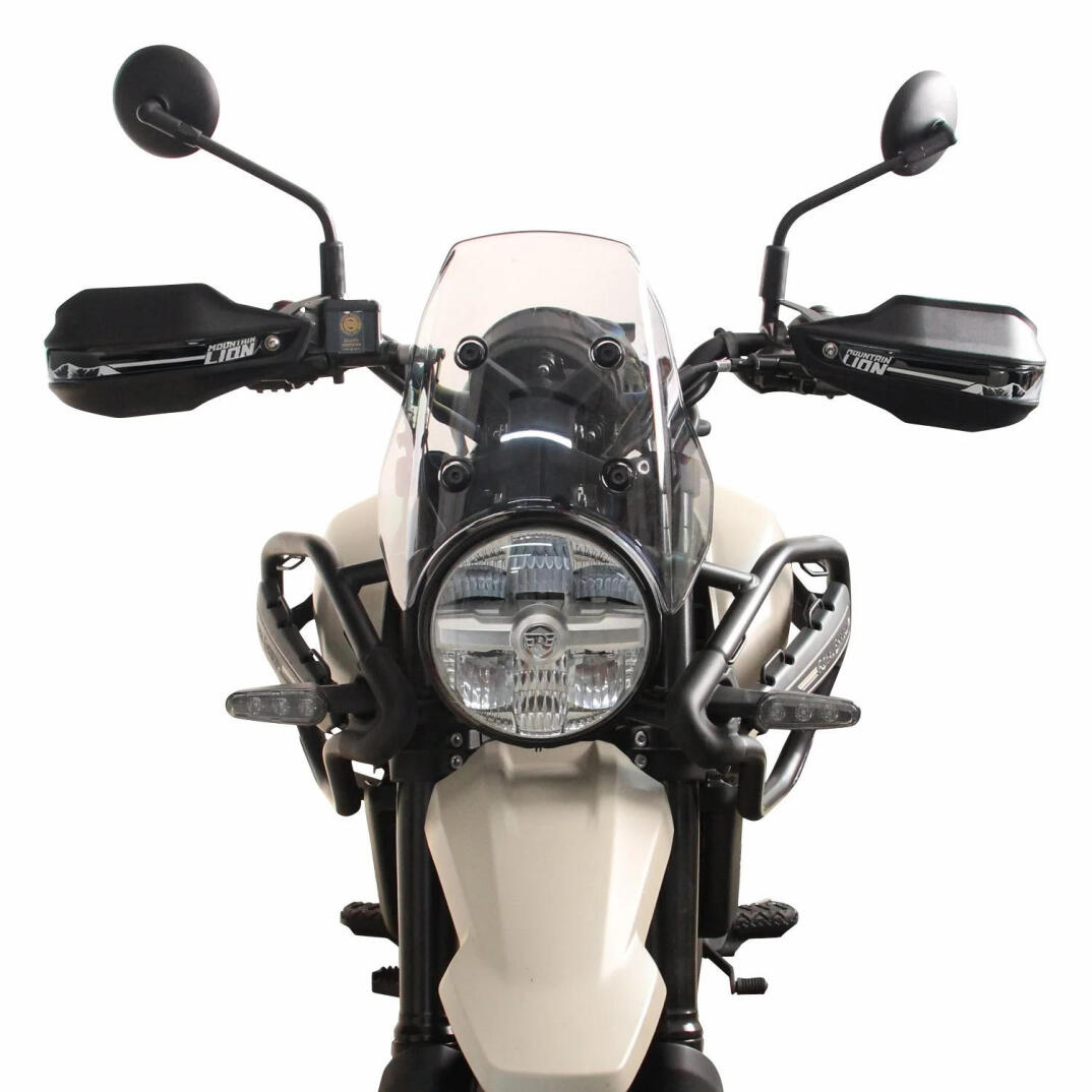 GP Kompozit Royal Enfield Himalayan 2024 Uyumlu Plastik Elcik Koruma Siyah - 2