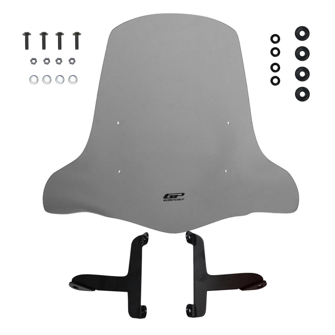 GP Kompozit MCM002 Scooter Universal Elcikli Ön Cam Füme - 2