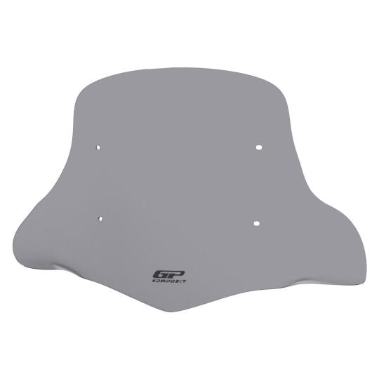 GP Kompozit Scooter Universal Elcikli Ön Cam Gri - 3