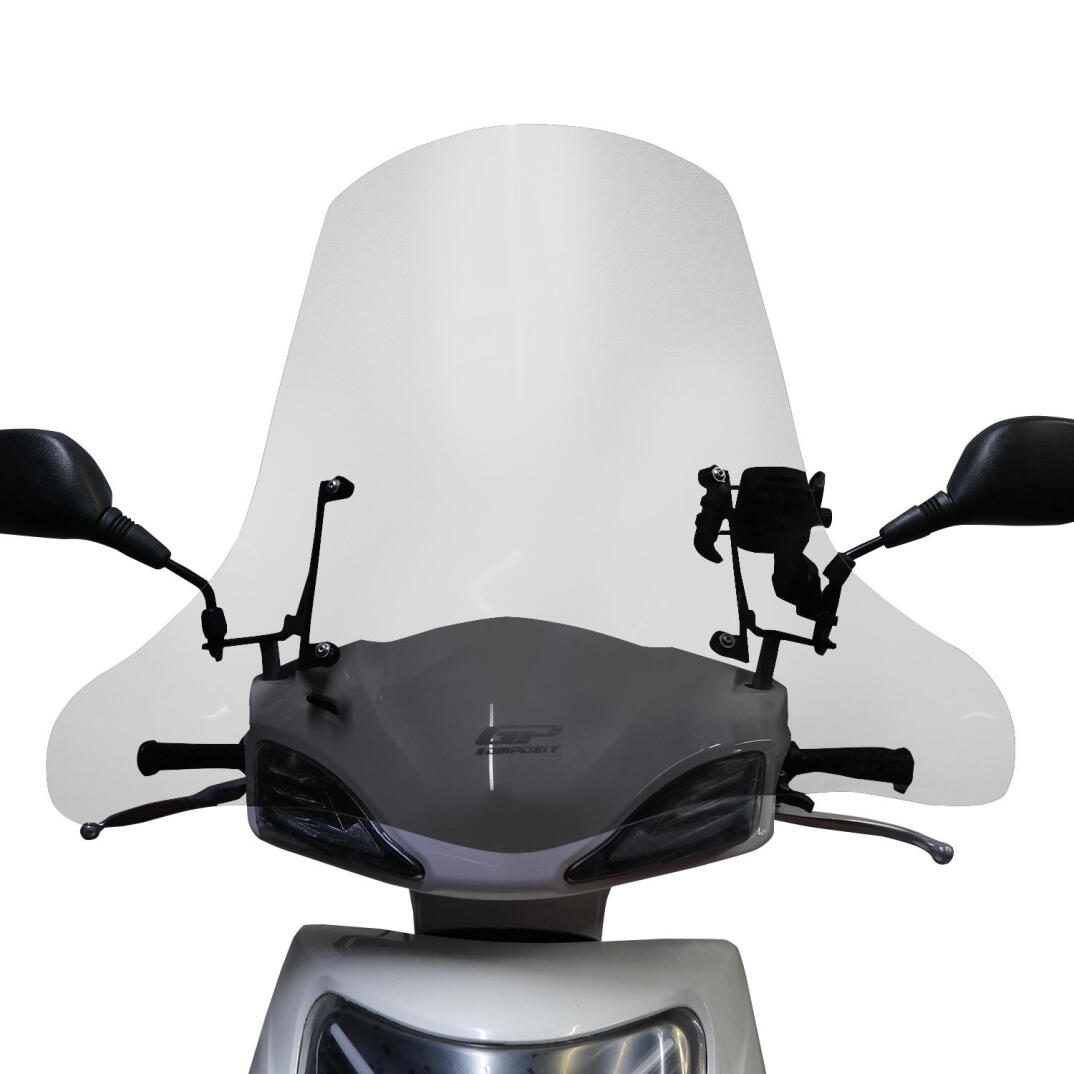 GP Kompozit Scooter Universal Elcikli Ön Cam Şeffaf - 2