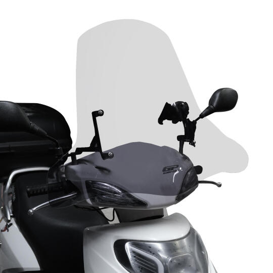 GP Kompozit Scooter Universal Elcikli Ön Cam Şeffaf - 4
