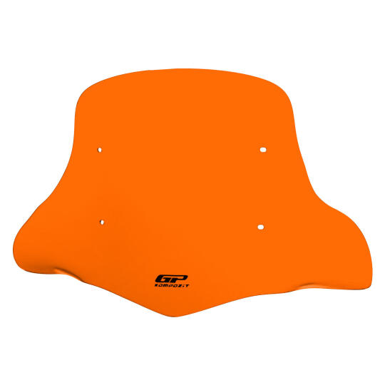 GP Kompozit Scooter Universal Elcikli Ön Cam Turuncu - 3