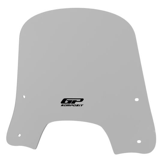 GP Kompozit Scooter Universal Kısa Ön Cam Gri - 4