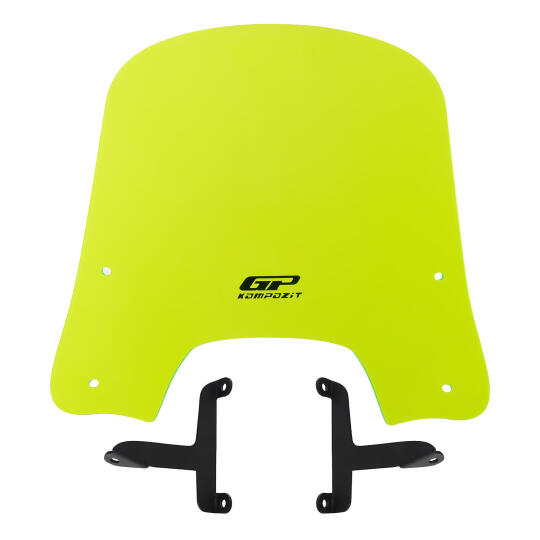 GP Kompozit Scooter Universal Kısa Ön Cam Yeşil