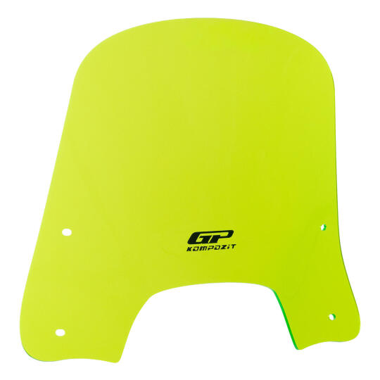 GP Kompozit Scooter Universal Kısa Ön Cam Yeşil - 4