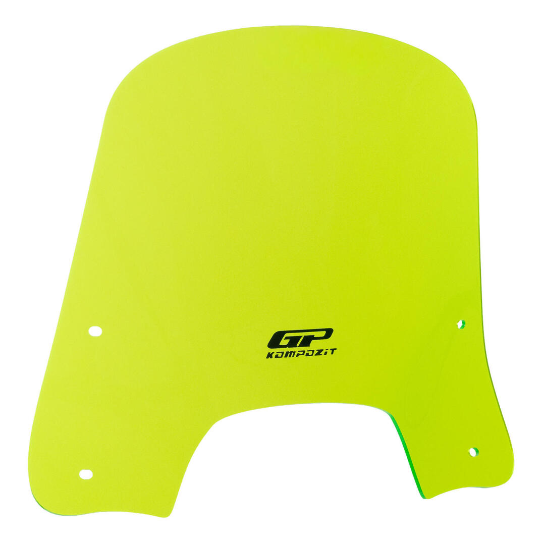 GP Kompozit Scooter Universal Kısa Ön Cam Yeşil - 4