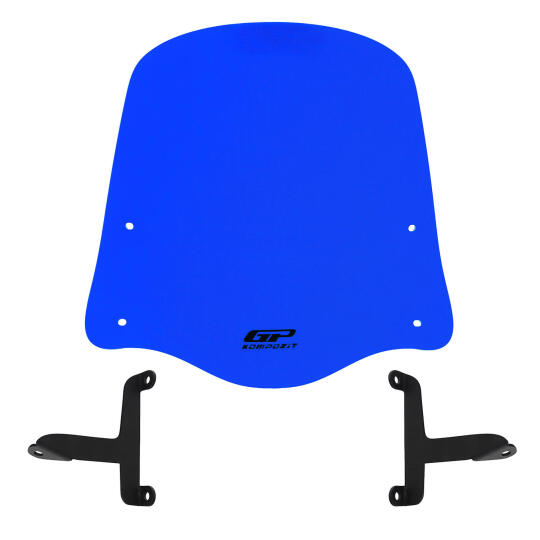 GP Kompozit Scooter Universal Ön Cam Mavi