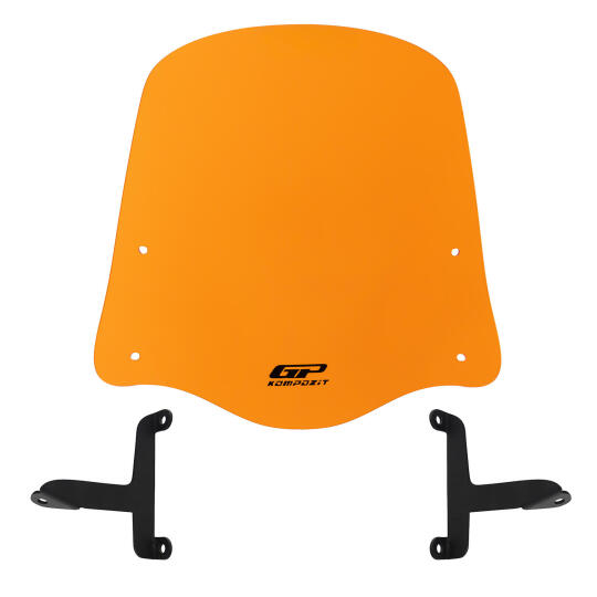 GP Kompozit Scooter Universal Ön Cam Turuncu