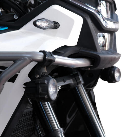 GP Kompozit SFR001 Large Universal Motosiklet Sis Farı Seti Siyah - 4