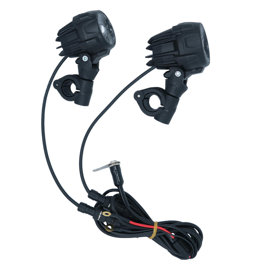 GP Kompozit SFR001 Large Universal Motosiklet Sis Farı Seti Siyah - 6
