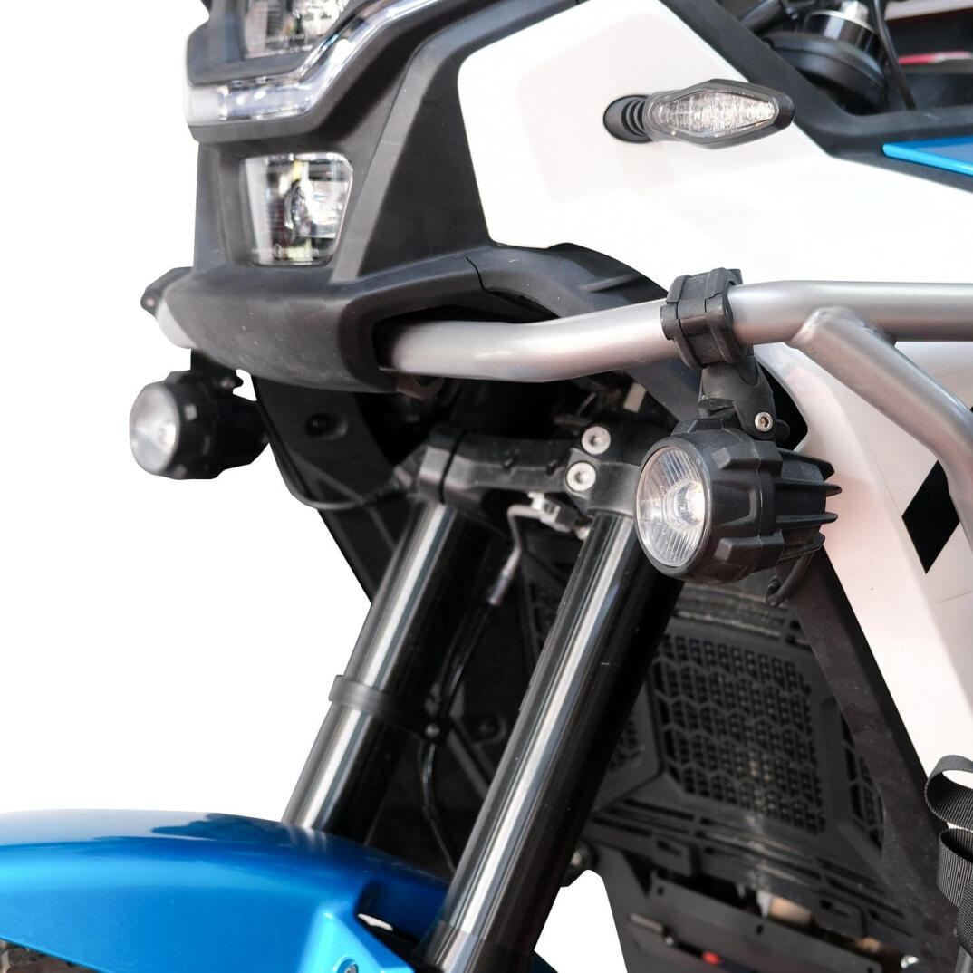 GP Kompozit SFR002 Large Universal Çakarsız Motosiklet Sis Farı Seti Siyah - 4