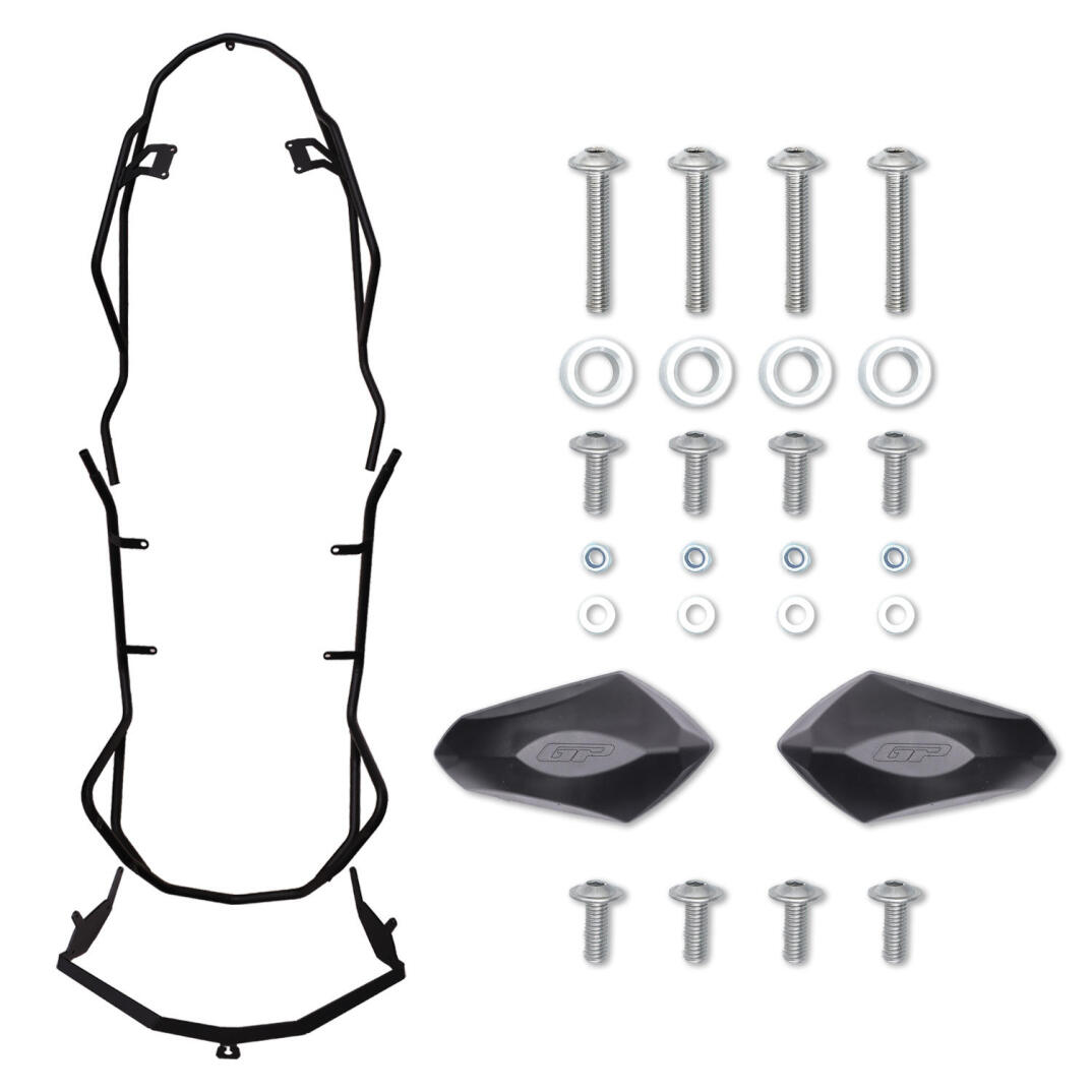 GP Kompozit Suzuki Avenis 125 2023-2024 Uyumlu Motor Koruma Demiri Siyah - 5