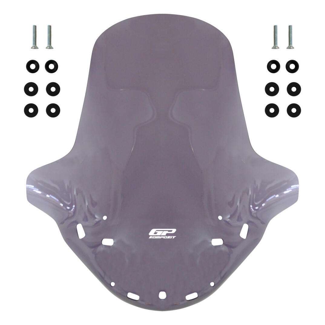 GP Kompozit Suzuki Burgman 650 2002-2004 Uyumlu Ön Tur Camı Füme - 4