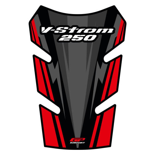 GP Kompozit Suzuki V-Strom 250 2017-2020 Uyumlu Tank Pad Kırmızı