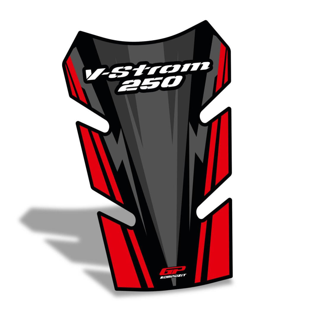 GP Kompozit Suzuki V-Strom 250 2017-2020 Uyumlu Tank Pad Kırmızı - 4