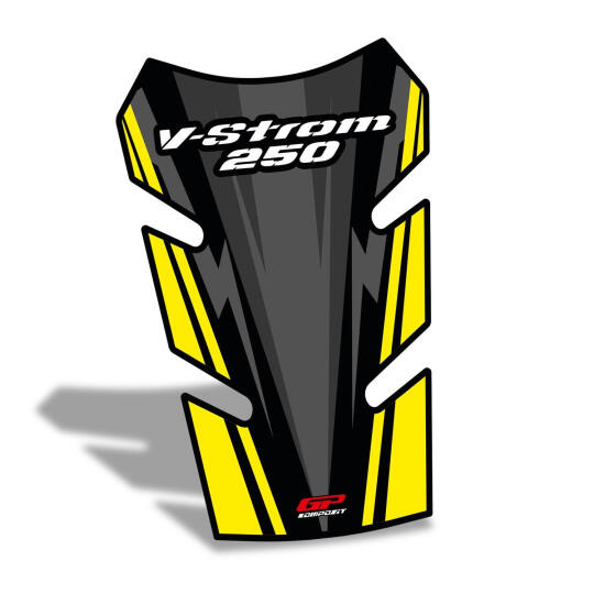 GP Kompozit Suzuki V-Strom 250 2017-2020 Uyumlu Tank Pad Sarı - 4