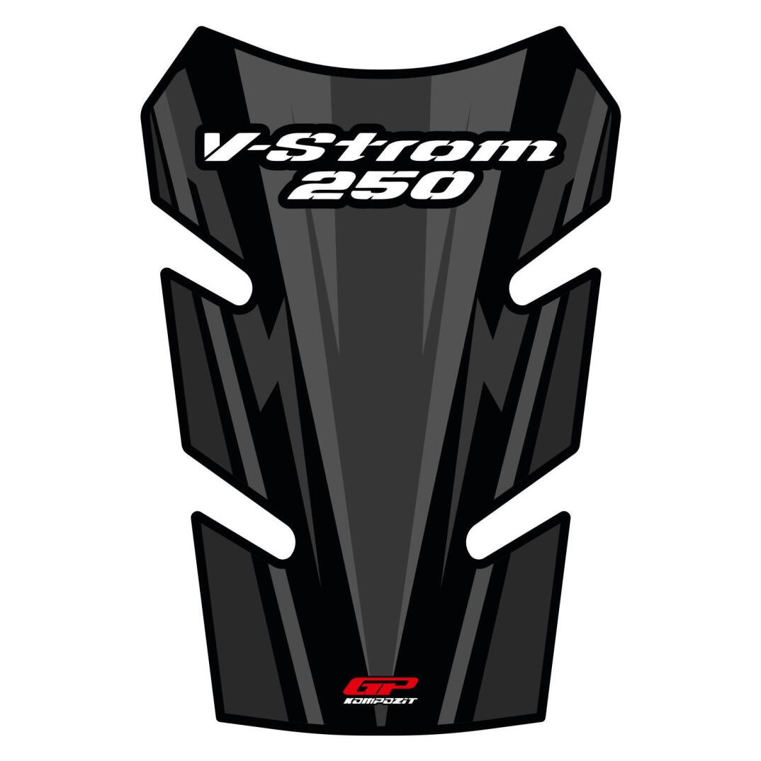 GP Kompozit Suzuki V-Strom 250 2017-2020 Uyumlu Tank Pad Siyah - 1