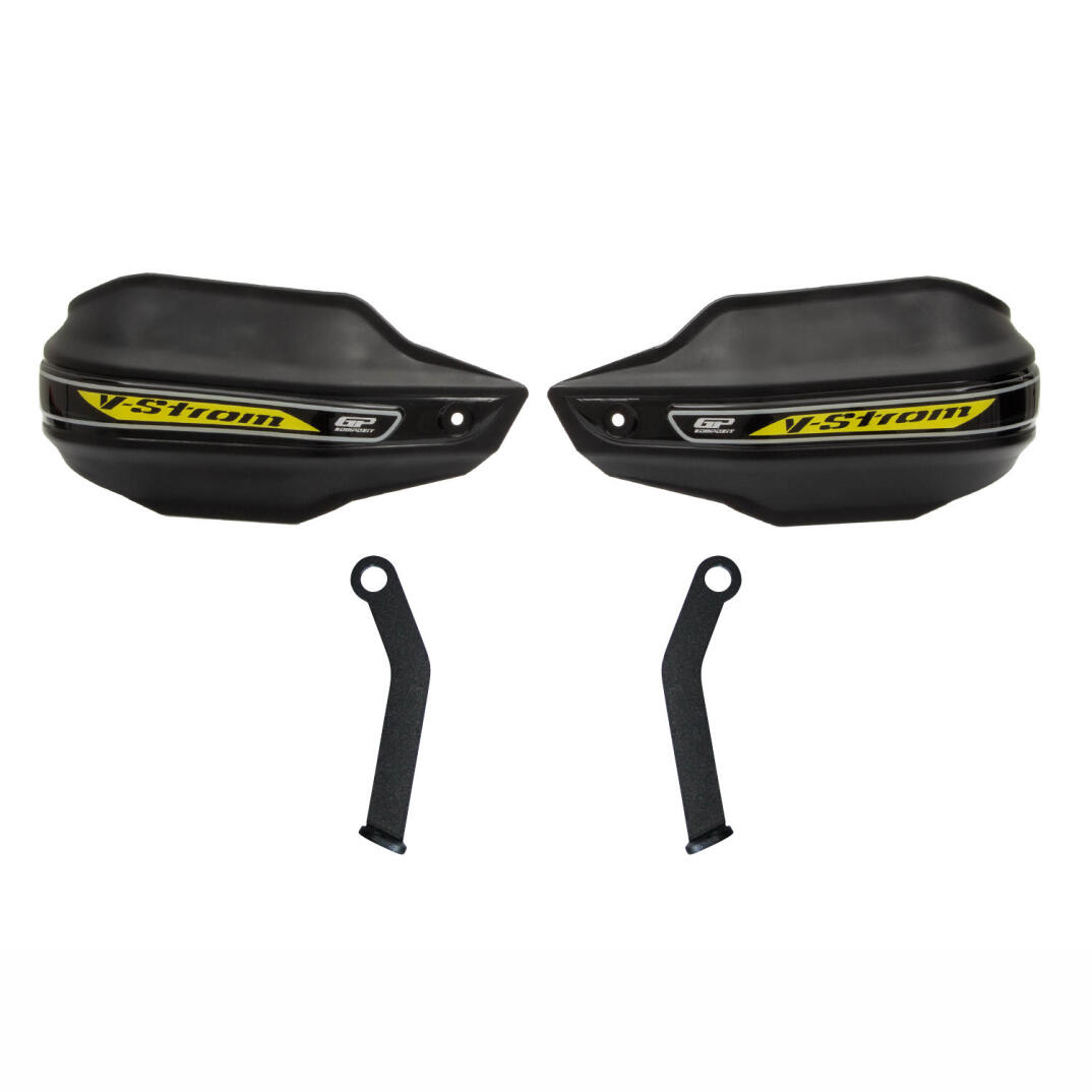 GP Kompozit Suzuki V-Strom 250 2017-2023 Uyumlu Plastik Elcik Koruma Siyah - 1