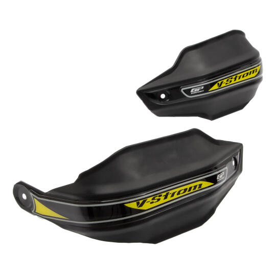 GP Kompozit Suzuki V-Strom 250 2017-2023 Uyumlu Plastik Elcik Koruma Siyah (1)