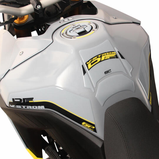 GP Kompozit Suzuki V-Strom 800 DE 2023-2024 Uyumlu Tank Pad Seti Gri - 3