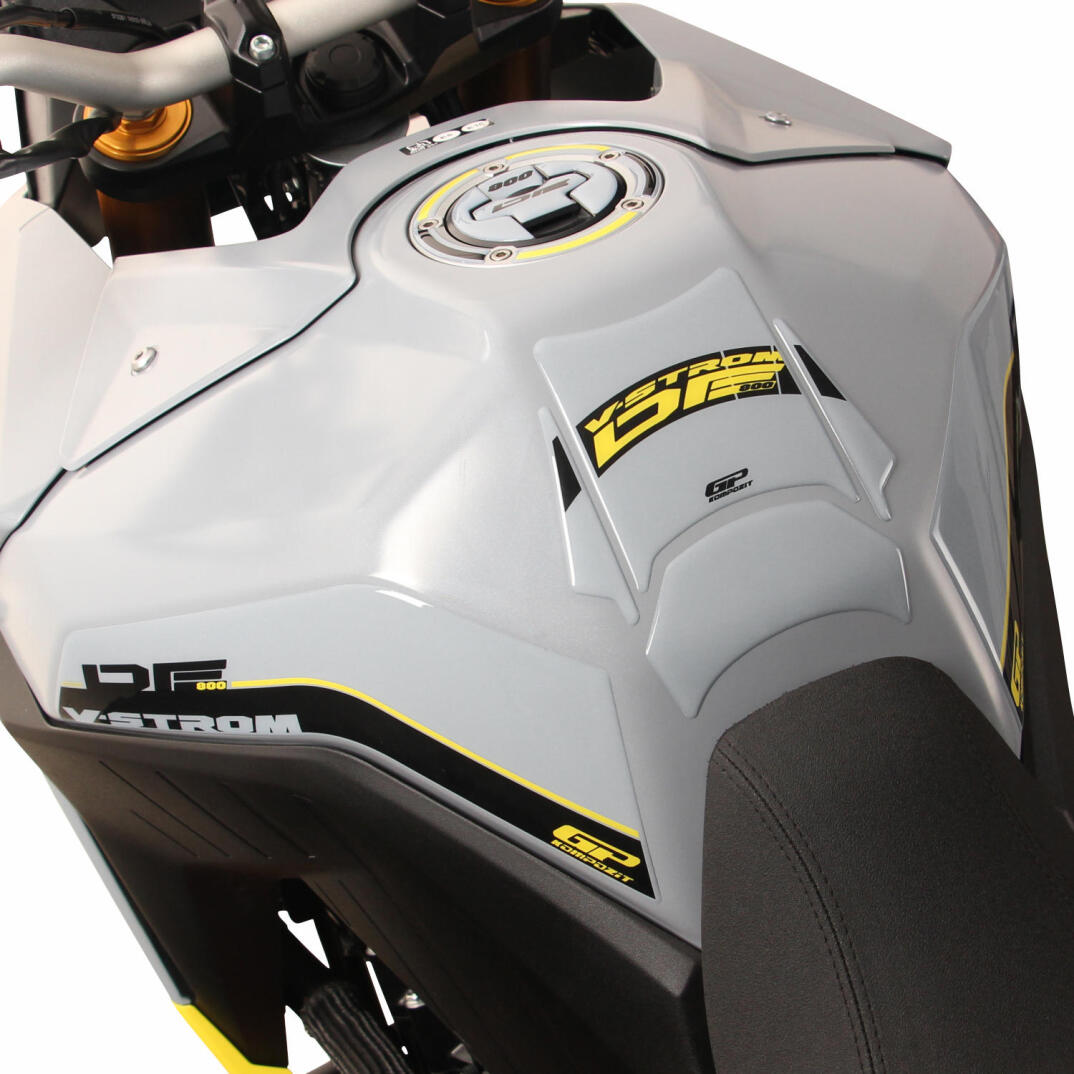 GP Kompozit Suzuki V-Strom 800 DE 2023-2024 Uyumlu Tank Pad Seti Sarı - 3
