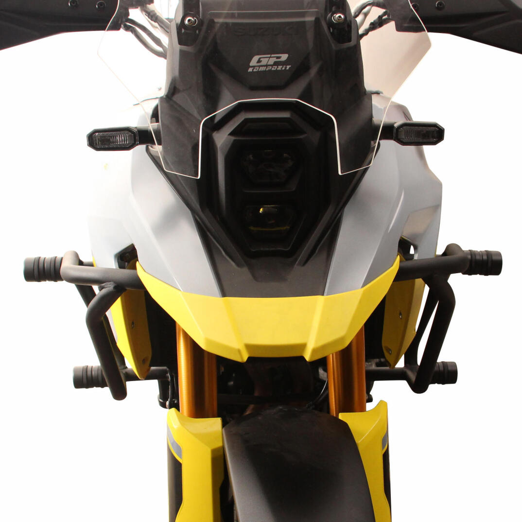 GP Kompozit Suzuki V-Strom 800 DE 2023-2025 Uyumlu Motor Koruma Demiri Siyah - 6
