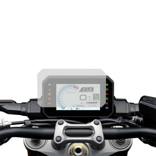 GP Kompozit Suzuki V-Strom 800 DE 2023-2025 Uyumlu Motosiklet Ekran Koruyucu Şeffaf (1)