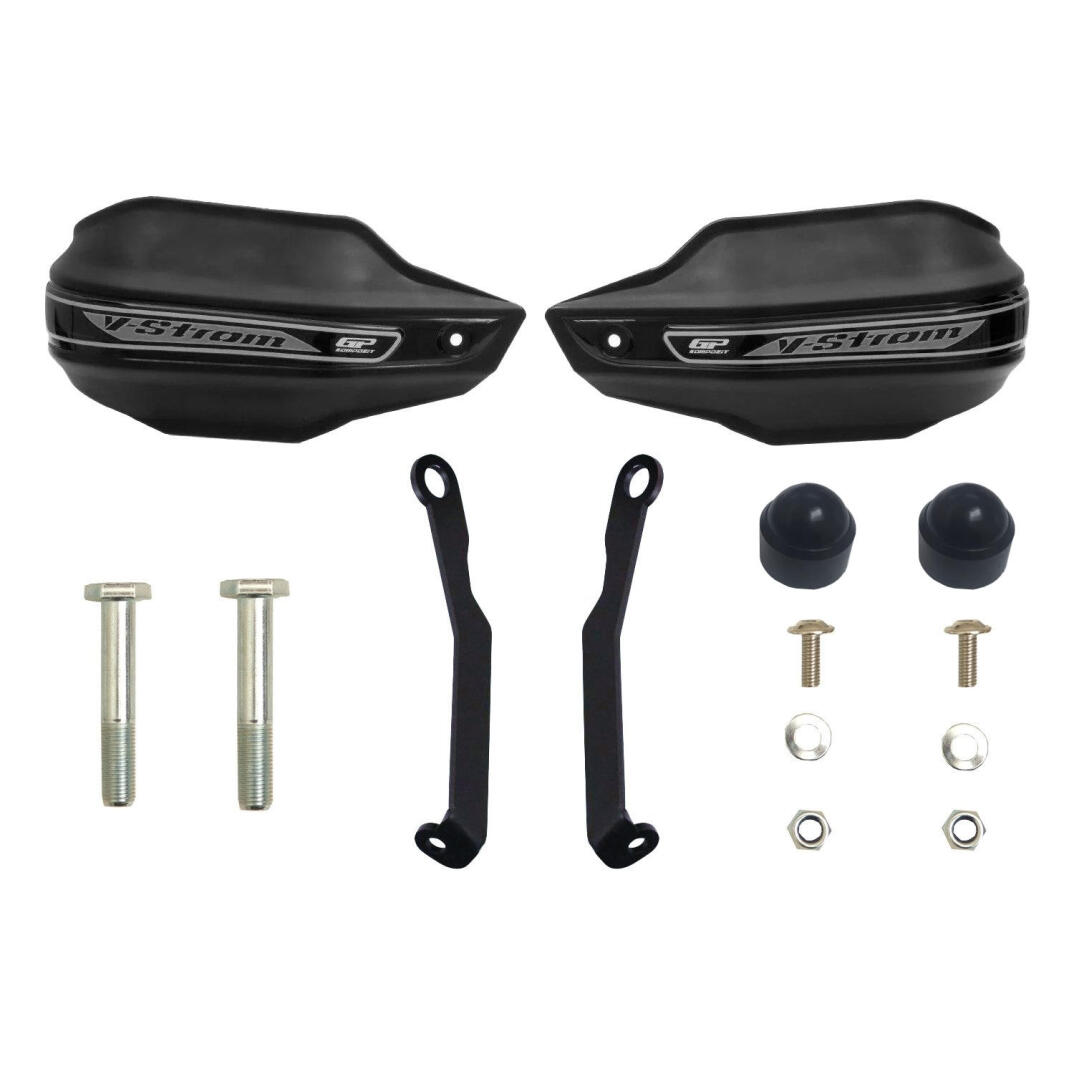 GP Kompozit Suzuki V-Strom 800 DE 2024-2025 Uyumlu Plastik Elcik Koruma Gri - 4