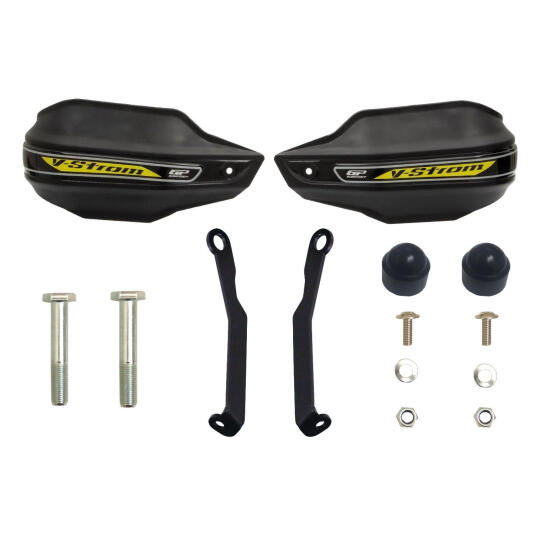 GP Kompozit Suzuki V-Strom 800 DE 2024-2025 Uyumlu Plastik Elcik Koruma Sarı - 4