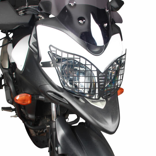GP Kompozit Suzuki V-Strom DL 650 2012-2016 Uyumlu Far Koruma Siyah - 4
