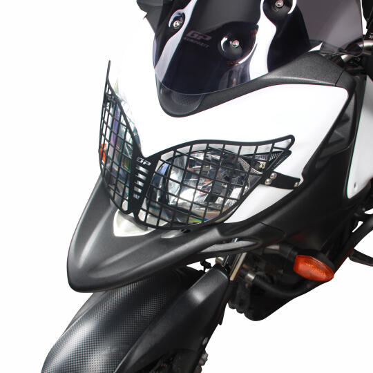 GP Kompozit Suzuki V-Strom DL 650 2012-2016 Uyumlu Far Koruma Siyah - 5