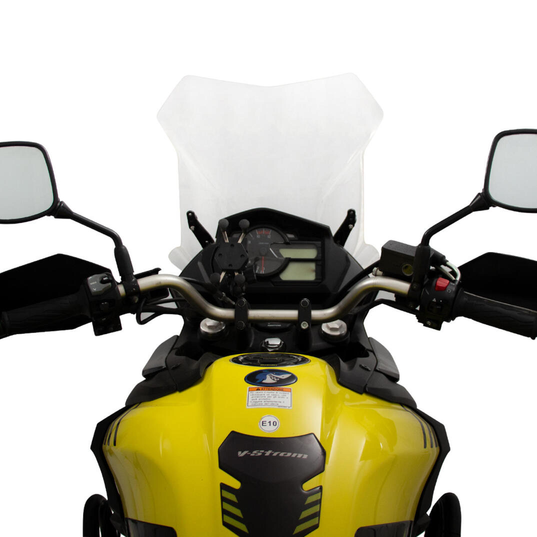 GP Kompozit Suzuki V-Strom DL 650 2017-2023 Uyumlu Ön Cam Füme - 3