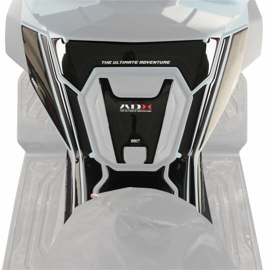 GP Kompozit SYM ADX 125 2023-2024 Uyumlu Tank Pad Seti Siyah - 7