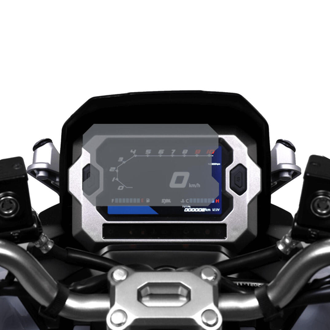 GP Kompozit SYM ADX 125 2023-2025 Uyumlu Motosiklet Ekran Koruyucu Şeffaf - 2