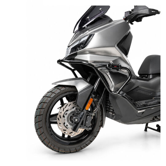 GP Kompozit SYM ADX 250 2024-2026 Uyumlu Motor Koruma Demiri Siyah (1)