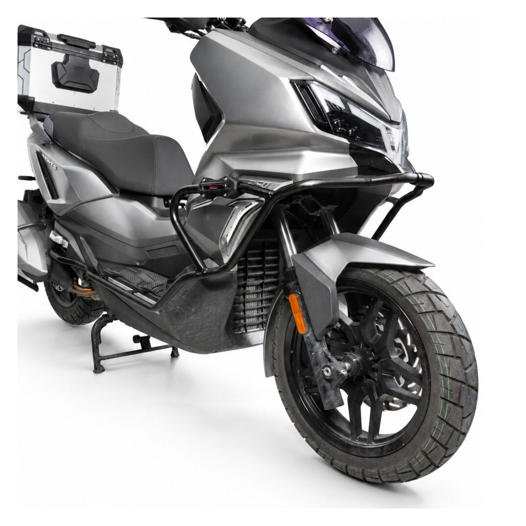GP Kompozit SYM ADX 250 2024-2026 Uyumlu Motor Koruma Demiri Siyah - 4