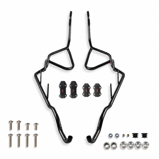 GP Kompozit SYM ADX 250 2024-2026 Uyumlu Motor Koruma Demiri Siyah - 5