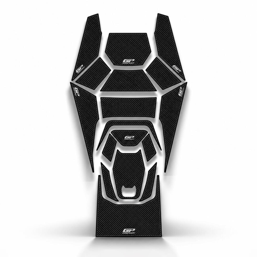 GP Kompozit SYM ADX 250 2024-2026 Uyumlu Tank Pad Karbon - 1