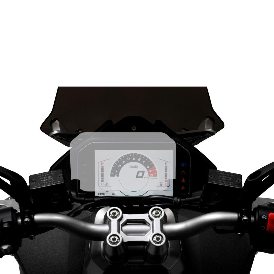 GP Kompozit SYM ADX 250 2025-2026 Uyumlu Motosiklet Ekran Koruyucu Şeffaf - 2
