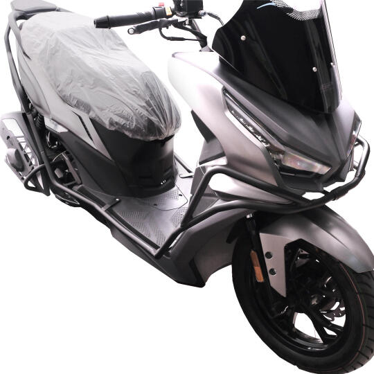 GP Kompozit SYM Jet 14 Evo 2025 Uyumlu Motor Koruma Demiri Siyah (1)