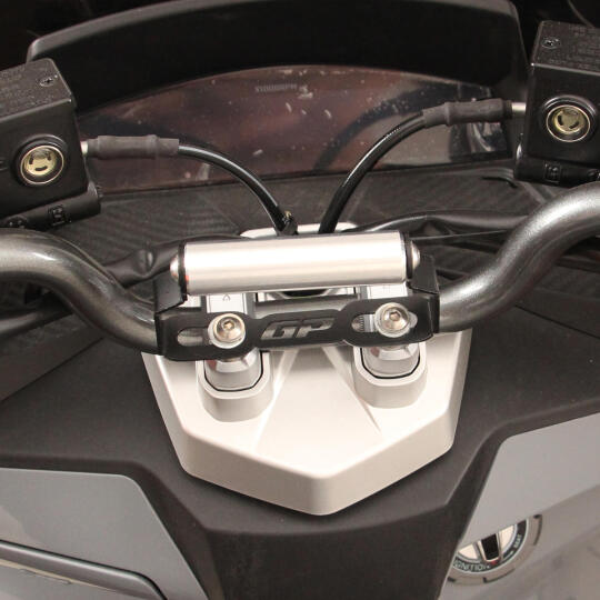 GP Kompozit SYM Jet X 125 2014-2025 Uyumlu Telefon / Navigasyon Tutucu Siyah - 4