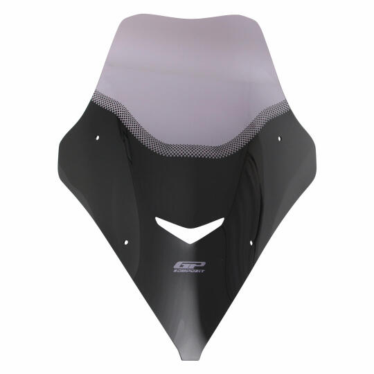GP Kompozit SYM Jet X 125 2022-2026 Uyumlu Kısa Ön Cam Füme (1)