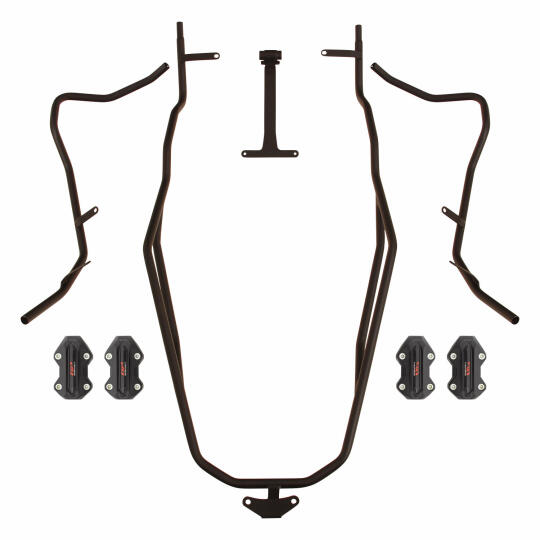 GP Kompozit SYM Jet X 125 2022-2026 Uyumlu Motor Koruma Demiri Siyah