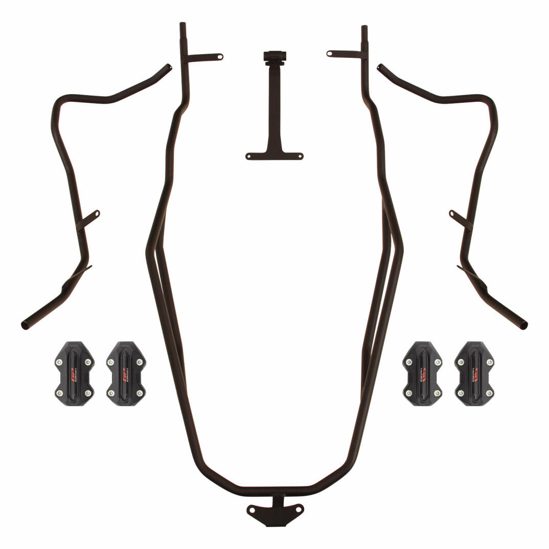 GP Kompozit SYM Jet X 125 2022-2026 Uyumlu Motor Koruma Demiri Siyah - 1