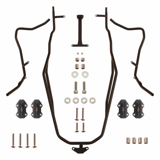 GP Kompozit SYM Jet X 125 2022-2026 Uyumlu Motor Koruma Demiri Siyah - 7