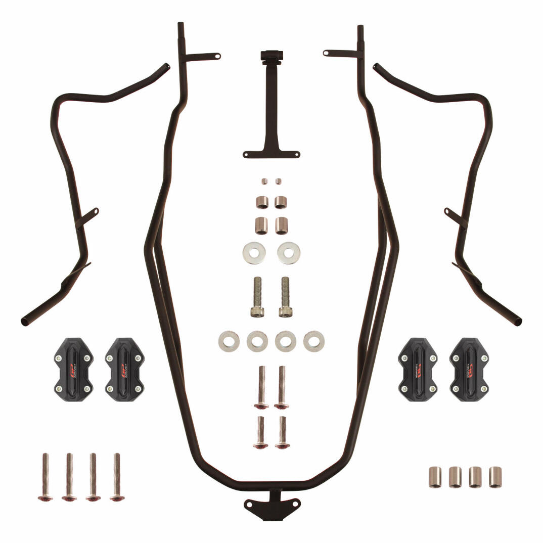 GP Kompozit SYM Jet X 125 2022-2026 Uyumlu Motor Koruma Demiri Siyah - 7