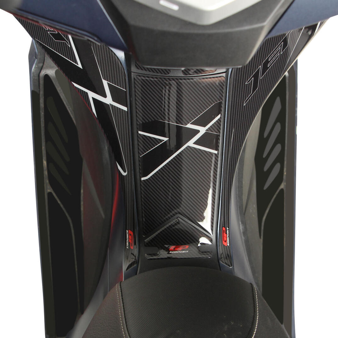 GP Kompozit SYM Jet X 125 2022-2025 Uyumlu Tank Pad Seti Karbon - 2