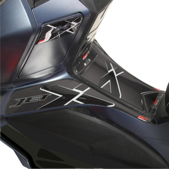 GP Kompozit SYM Jet X 125 2022-2025 Uyumlu Tank Pad Seti Karbon - 3